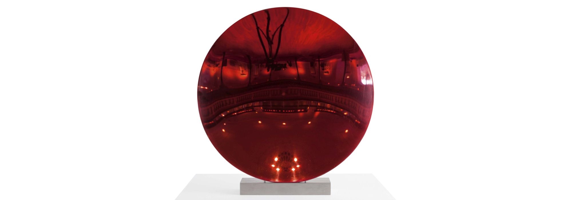 Anish Kapoor Red Disc